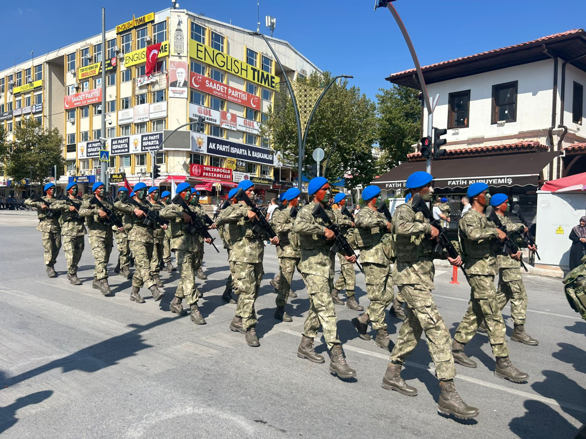 Isparta’da 30 Ağustos Zafer Coşkusu