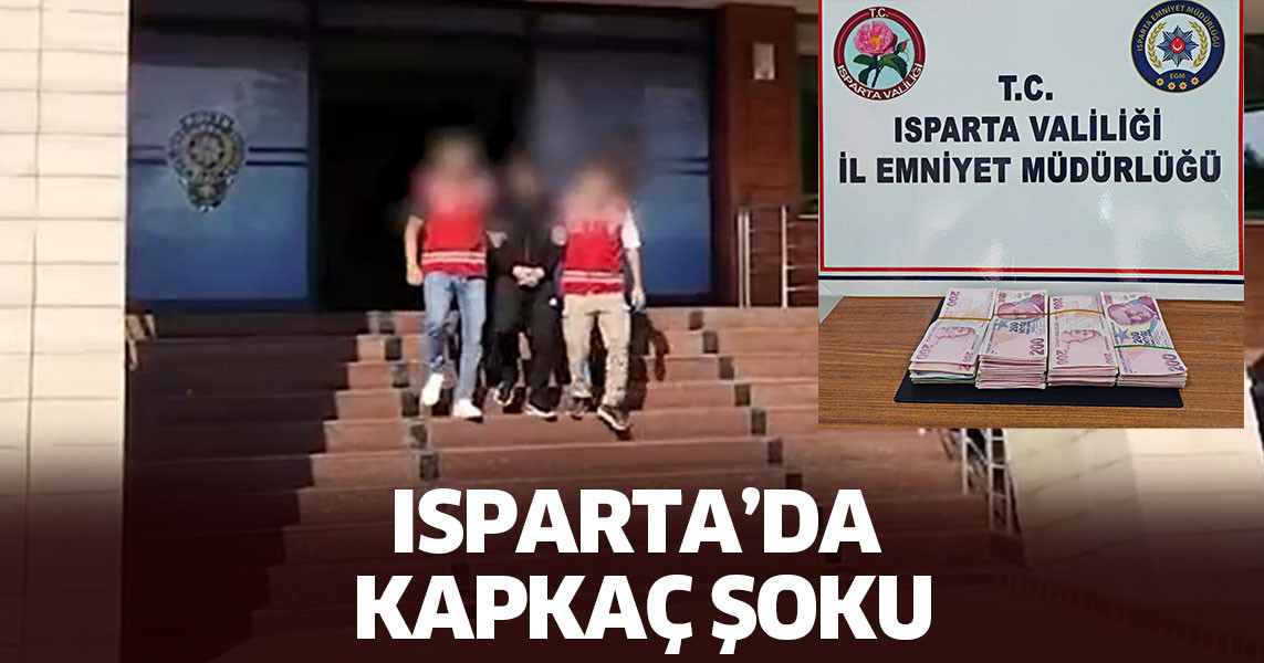 Isparta’da kapkaç şoku