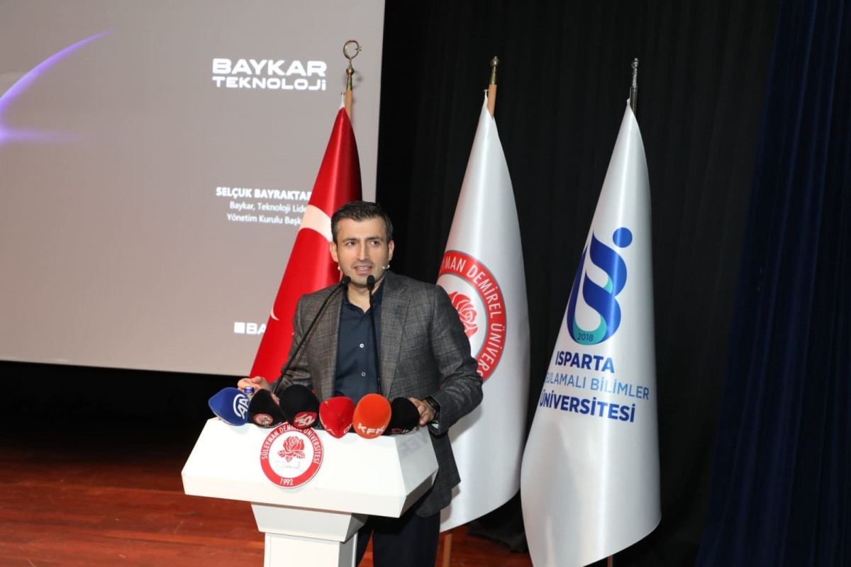 Selçuk Bayraktar Isparta'da