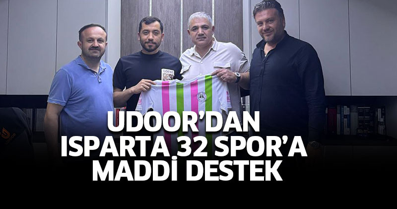 Udoor’dan Isparta 32 Spor’a maddi destek